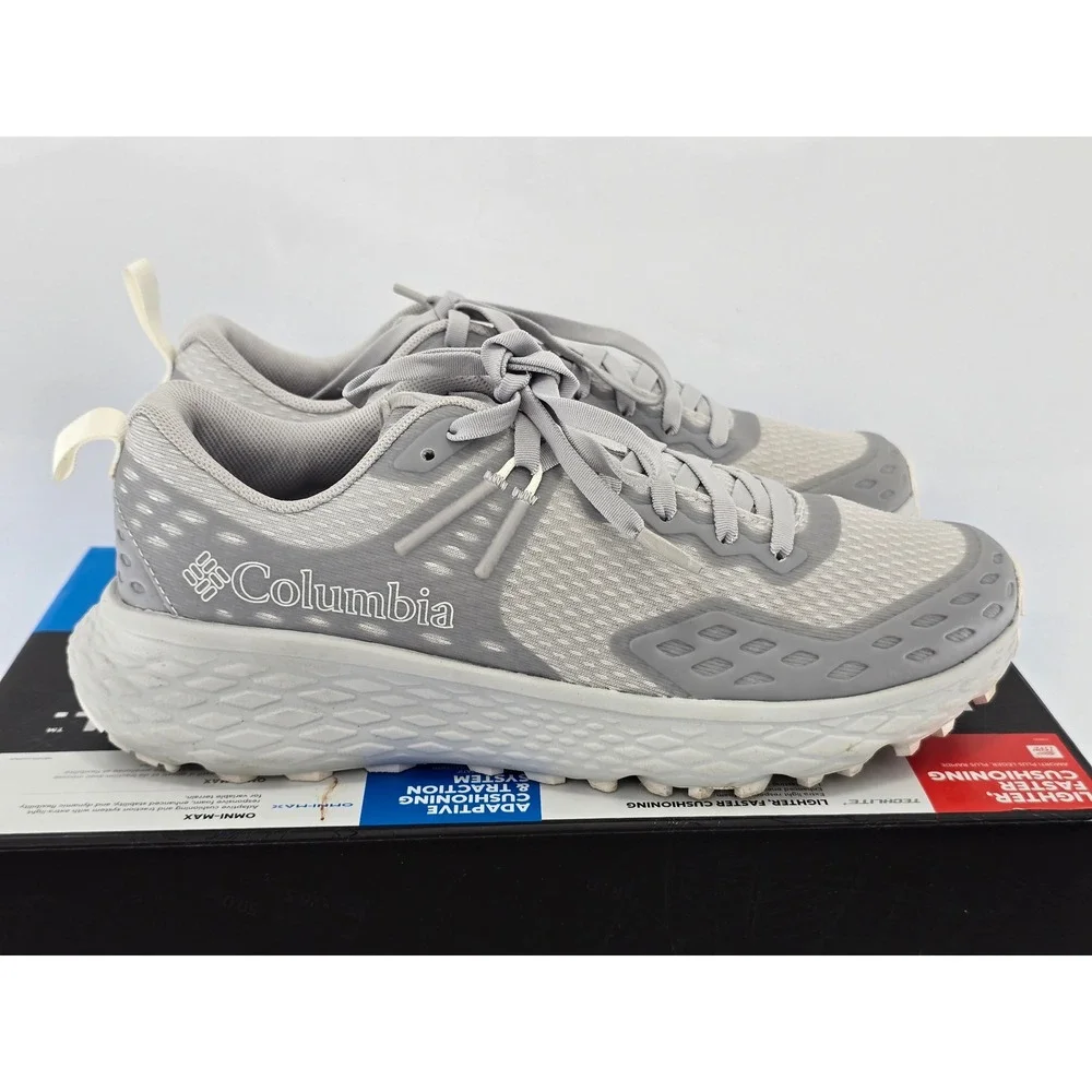 Columbia Konos TRS Trail Running Shoes Womens 8.5 Grey Omni-Max - New